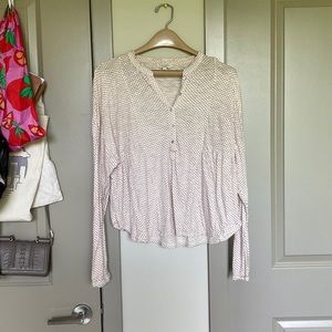 Lucky brand long sleeve top